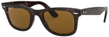 RB2140 902/57 Original Wayfarer Zonnebril - Tortoise / Bruin Klassiek B-15 - Gepolariseerd - 50mm