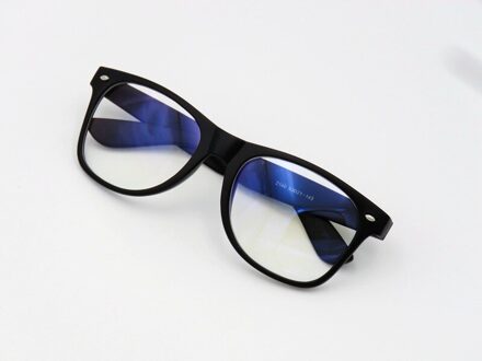 RB2140 optische blauw coating anti straling Mannen Vrouwen Computer Bril transparante Vintage Eyewear Frame Brillen Spektakel matte zwart
