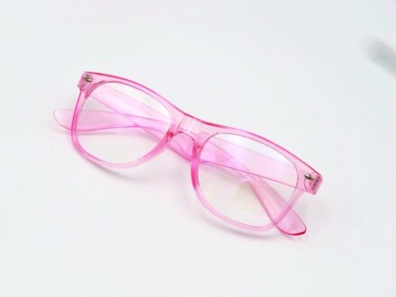 RB2140 optische blauw coating anti straling Mannen Vrouwen Computer Bril transparante Vintage Eyewear Frame Brillen Spektakel roze