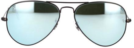 RB3025 029/30 - Aviator (Flash Lenses) - zonnebril - Staalgrijs/Zilver Flash - 58mm