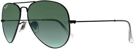 RB3025 029/30 - Aviator (Flash Lenses) - zonnebril - Staalgrijs/Zilver Flash - 58mm