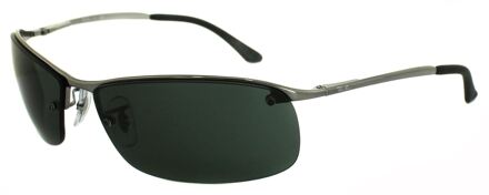 RB3183 004/71 - Sidestreet - zonnebril - Staalgrijs / Groen Klassiek G-15 - 63mm