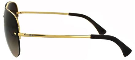 RB3449 001/13 Aviator zonnebril - 59mm