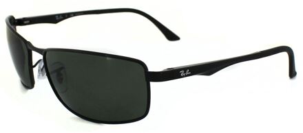 RB3498 002/9A - zonnebril - Zwart / Groen Klassiek G-15 - Gepolariseerd - 61mm