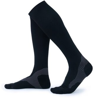 RB7711 R-Bao Hoogwaardige Marathon Compressie Running Sokken Buitensporten Lange Sokken Knie Hoge Fiets Sokken