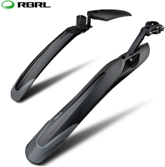 RBRL Bike Mudguard Set MTB Fender E-Bike 26 27.5 29 Mountain Bike TPE Widen Lengthen Quick Release Patent Design RL-910