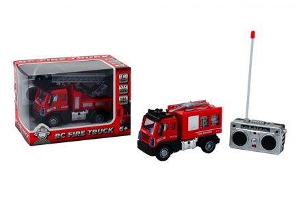 RC Brandweerauto 1:64 13cm Multikleur