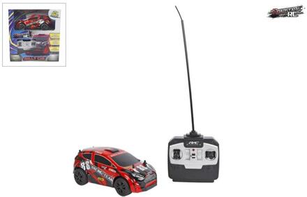 RC rallyauto 88 14cm Rood