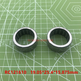 Rc121610 Inch Size One Way Drawn Cup Needle Bearing 19.05*25.4*15.875 Mm ( 2 Pcs ) Cam Clutches Rc 121610 Back Stops Bearings