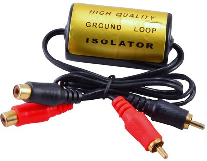 Rca Audio Filter Ruis Auto Loop Grond Suppressor Isolator Home Stereo