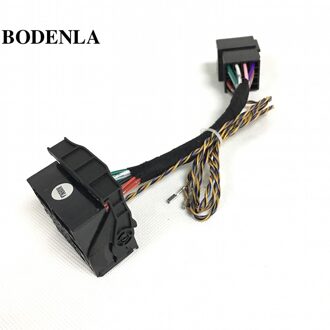 RCD330 Plus RCD510 RCD310 Canbus Adapter Iso Naar Quadlock Conversie Kabel Voor Vw Golf Jetta 5 6 MK5 MK6 Passat b6 Tiguan Vento