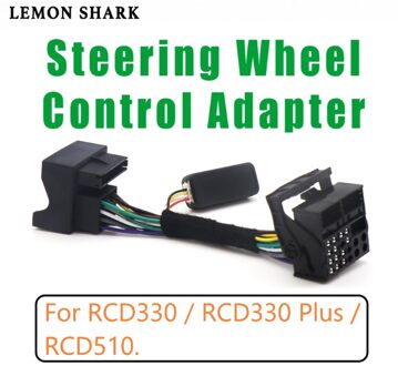 RCD330 RCD360 Multifunctionele Stuurwiel Knop Controle Simulator Adapter Voor Vw Golf 5 6 Jetta MK5 Touran Caddy Passat B6