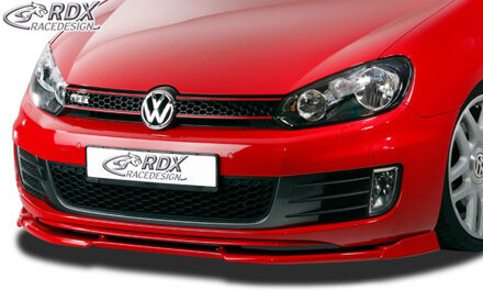 RDX Racedesign Voorspoiler Vario-X Volkswagen Golf VI GTD/GTi 2008-2012 (PU)