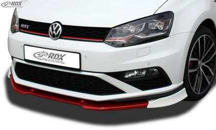 RDX Racedesign Voorspoiler Vario-X Volkswagen Polo 6C GTi 2014-2017 (PU)