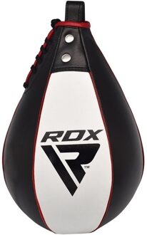 Rdx Sports O1 Pro Boxing Lederen Speedbal - Zwart