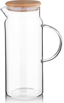 Re Desİng Keuken Met Bamboe Deksel 1300Ml Pyrex Jug