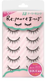 Re:More False Eyelashes 13 Cute - 5 pairs
