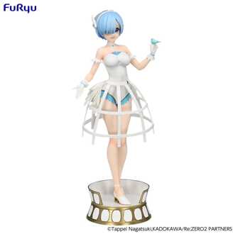 Re: Zero Exceed Creative PVC Statue Rem Cage Dress 22 cm