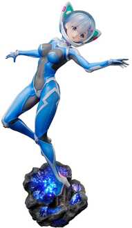 Re:Zero Starting Life in Another World PVC Statue 1/7 Rem A×A SF Space Suit 26 cm