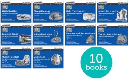 Read Write Inc. Phonics: Blue Set 6 More Black & White Storybooks (Pack Of 10) - Read Write Inc. - Bradbury, Adrian