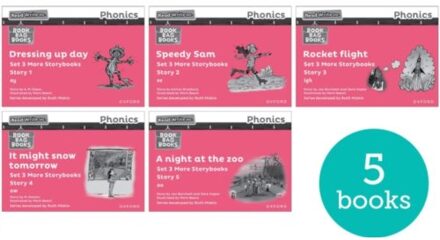 Read Write Inc. Phonics: Pink Set 3 More Black & White Storybooks (Pack Of 5) - Read Write Inc. - Adrian Bradbury