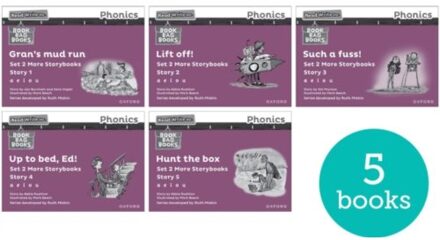 Read Write Inc. Phonics: Purple Set 2 More Black & White Storybooks (Pack Of 5) - Read Write Inc. - Gill Munton