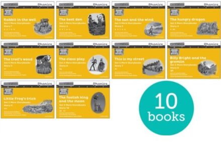 Read Write Inc. Phonics: Yellow Set 5 More Black & White Storybooks (Pack Of 10) - Read Write Inc. - Adrian Bradbury