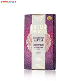 Ready to Use Strips Carelax 3115658 Восковые полоски Carelax Silk Touch для депиляции для тела " Aroma Depilation " 12шт