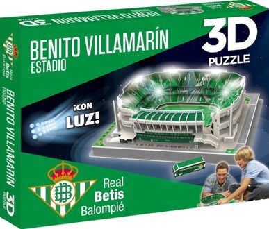 Real Betis - Benito Villamarin LED 3D Puzzel (98 stukjes)