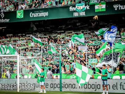 Real Betis vs Celta de Vigo (La Liga) (Vliegtuig)