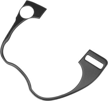 Real Carbon Fiber Dashboard Frame Cover Trim Voor Infiniti Q50 Q60 14-19 Auto Instrument Voorpaneel Decoratieve Frame