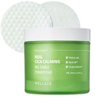 Real Cica Calming Big Embo Toner Pad 70 pads