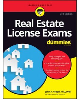 Real Estate License Exams For Dummies with Online Practice Tests