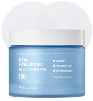 Real Hyaluronic Blue Toner Pad 70 pads