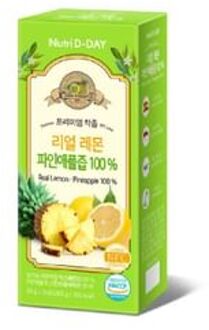 Real Lemon-Pineapple Juice 100% 20g x 14 sticks