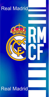 Real Madrid CF badlaken RMCF blauw, 75 x 150 cm