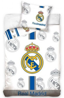 Real Madrid CF crests V2 dekbedovertrek, 140 x 200 cm