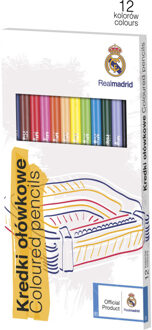 Real Madrid CF Kleurpotloden 12 stuks