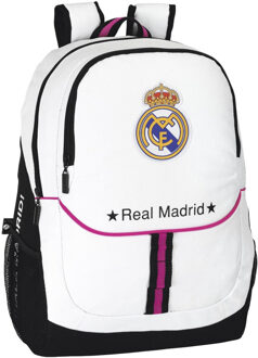 Real Madrid CF Rugzak real madrid wit 44x32x16 cm