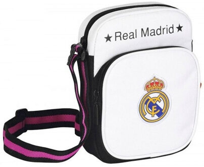 Real Madrid CF schoudertas wit