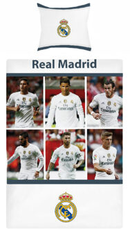 Real Madrid CF spelers dekbedovertrek, 140 x 200 cm