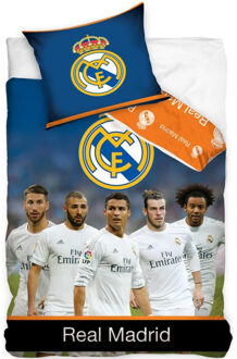 Real Madrid CF spelers dekbedovertrek, 140 x 200 cm