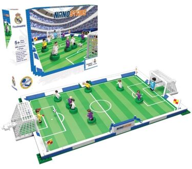 Real Madrid Nanostars Bouwset Voetbalset Real Madrid - 274 Stuks Blauw