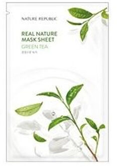 Real Nature Mask Sheet - Masker Green Tea