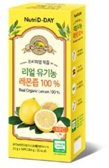 Real Organic Lemon 100% 20g x 14 sticks