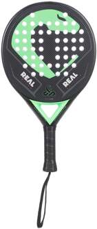 Real Padel racket zwart - nosize