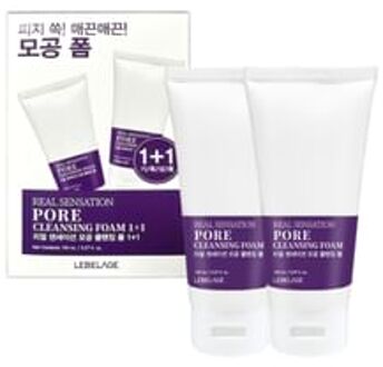 Real Sensation Pore Cleansing Foam Set 2 pcs