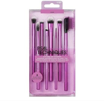 Real Techniques Everyday Eye Essentials Lote 8 Pcs