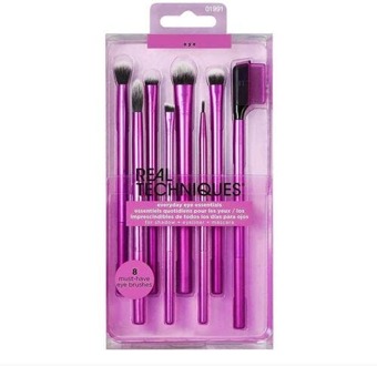 Real Techniques Everyday Eye Essentials Lote 8 Pcs