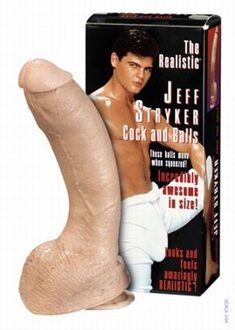 Realistic Cocks XXXL dildo Jeff Stryker - Realistic Cock beige - 25,4 cm